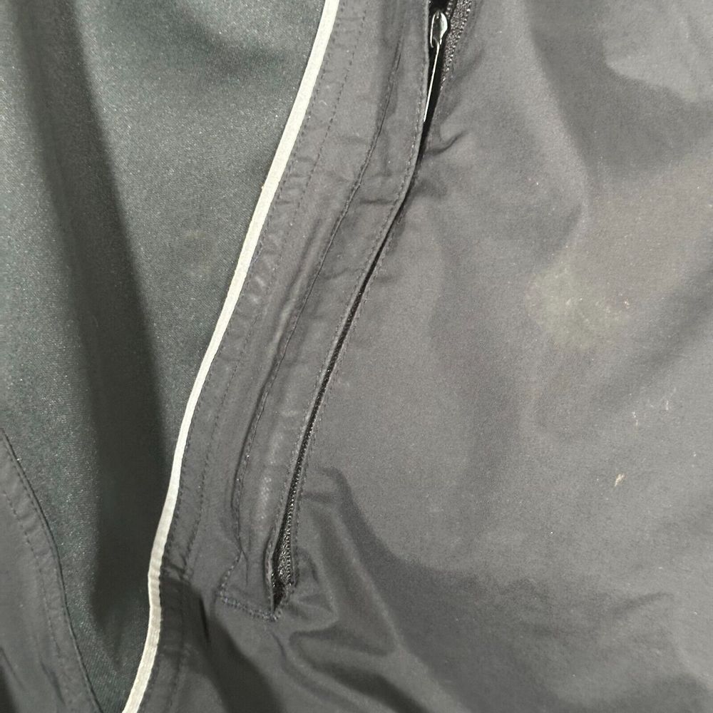 Footjoy Dryjoys Jacket Mens Size XL Black Full Zip Golf Convertible Windbreaker - Picture 4 of 13